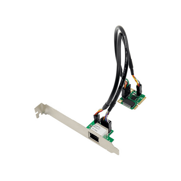 2.5Gb Network Card 2500Mbps Gigabit Ethernet Card Lan Adapter 1 Port RJ45 Mini PCIe Network Adapter for PC Desktop