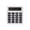 White, variant on ABS 8 Digits Handheld Pocket Calculator For Teens Classroom Essential Simple Button Interfaces