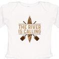 thumbnail image 4 of Inktastic Kayaking River is Calling Kayak Boys or Girls Long Sleeve Baby Bodysuit, 4 of 5