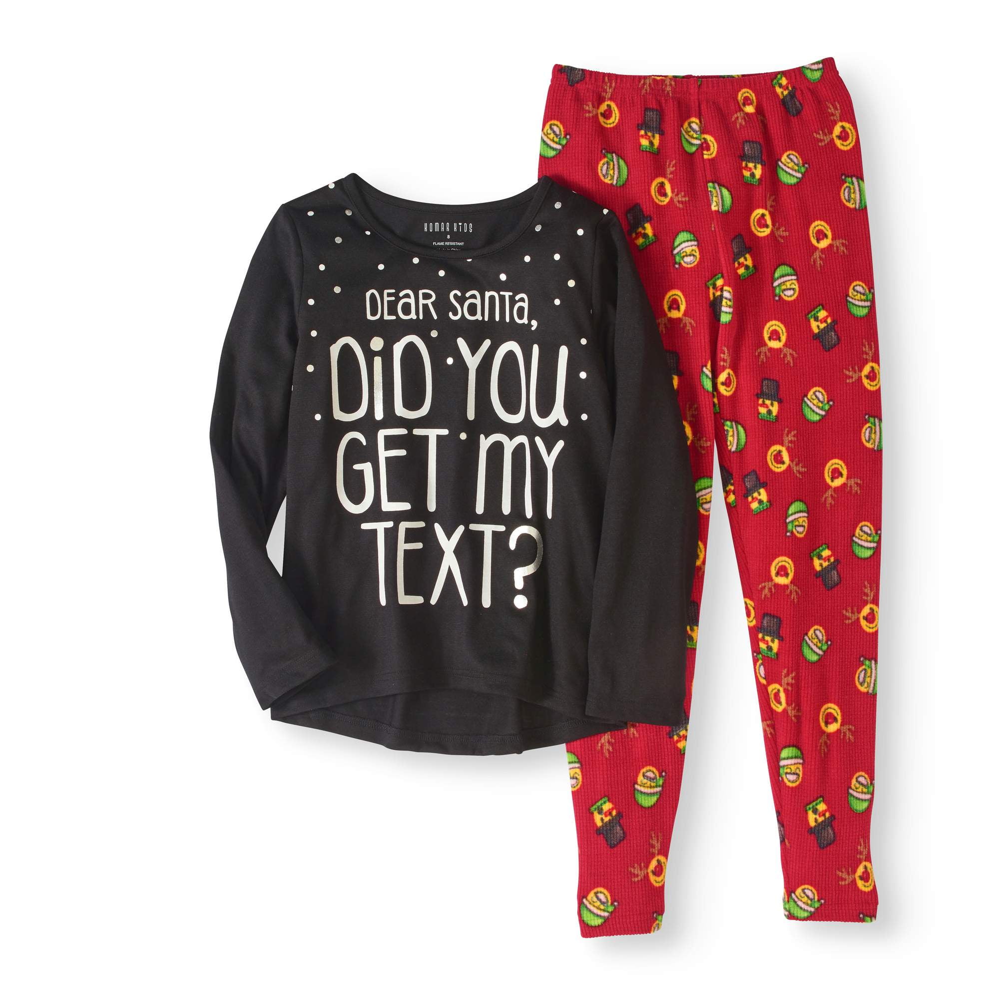 Gray Emoji Little Girls Emoji Nightgown 6