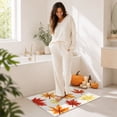 thumbnail image 6 of Zynviq Thanksgiving Area Rugs 15.7" X 23.6" Maple Leaf Throw Rug Polyester Washable Multicolor Rectangular Small Rug for Coffee Table, 6 of 6