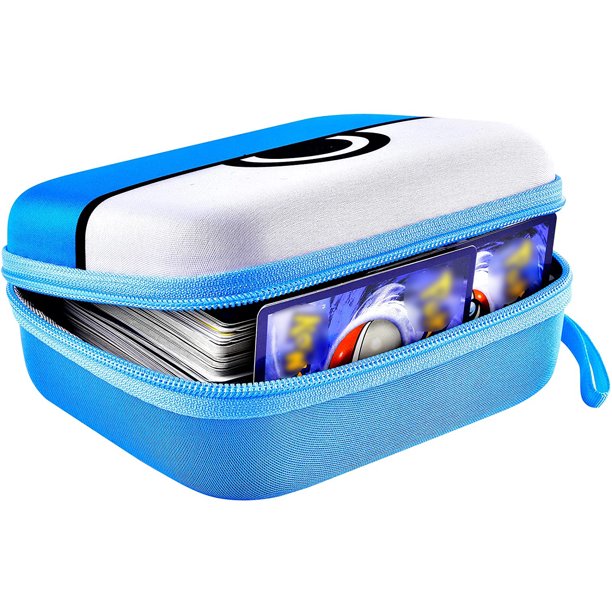 Cards Holder Case for PM TCG, 450+ Card Game Storage Binder, Trading Card Box Fits for PM Ex/ Gx