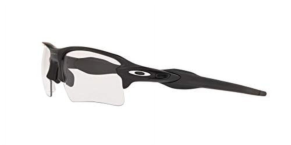 Oakley sunglasses OO9188 Flak 2.0 XL (98) matte black with clear lenses, 59mm