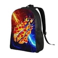 thumbnail image 2 of Prestonplayz Pizza Backpack 3D Print Lightweight Bookbag Casual Sport Daypack Travel Bag Laptop, 2 of 8