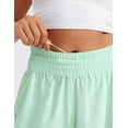 thumbnail image 4 of CRZ YOGA Relaxed Casual Shorts for Women 3" High Waisted for Lounge Athletic pants with Pockets, 4 of 4