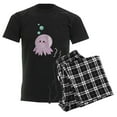thumbnail image 6 of CafePress - Cute Pink Octopus Pajamas - Men's Dark Loose Fit Cotton Pajama Set, 6 of 7