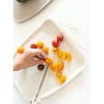 thumbnail image 4 of Dexas Chop & Scoop PolyFlax Cutting Board, 9.5" x 13", Bone, 4 of 4