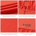thumbnail image 4 of BASSDASH Women’s UPF 50+ Performance Hoodie Long Sleeve UV Fishing Hiking Shirt, 4 of 5