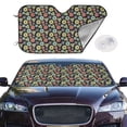 thumbnail image 2 of Daiia Daisies Flowers Windshield Sun Shade for Car SUV Truck ( ), Car Sun Shade Windshield, Car Shades for Front Windows, Sunshade for Car Windshield, 2 of 7