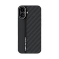 thumbnail image 3 of for iPhone 16 Carbon Fiber Pattern Case, Magnetic Case[Compatible with Mag-Safe] Smooth Slim Fit Shockproof Women Men Protective Sturdy Durable Case for iPhone 16,A, 3 of 7