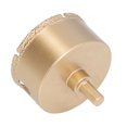 thumbnail image 2 of Tile Hole Opener  Hole Saw Carbon Steel Tile Holes Opener Drill Bit For Porcelain Glass Triangular Shank, 2 of 8
