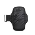 thumbnail image 1 of Hukapapa PU bolsa de ejercicios para exteriores brazo unisex con brazo bolsa de muñeca equipo para correr divertido negro, 1 of 5