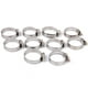 thumbnail image 1 of 10 Unids / Set Tuberías De Agua De Gas Ajustable Abrazaderas Clips De Manguera Tubos De de material acero Inoxidable Soportes De Plomería Φ21-44mm Macarena Abrazadera de la manguera, 1 of 8