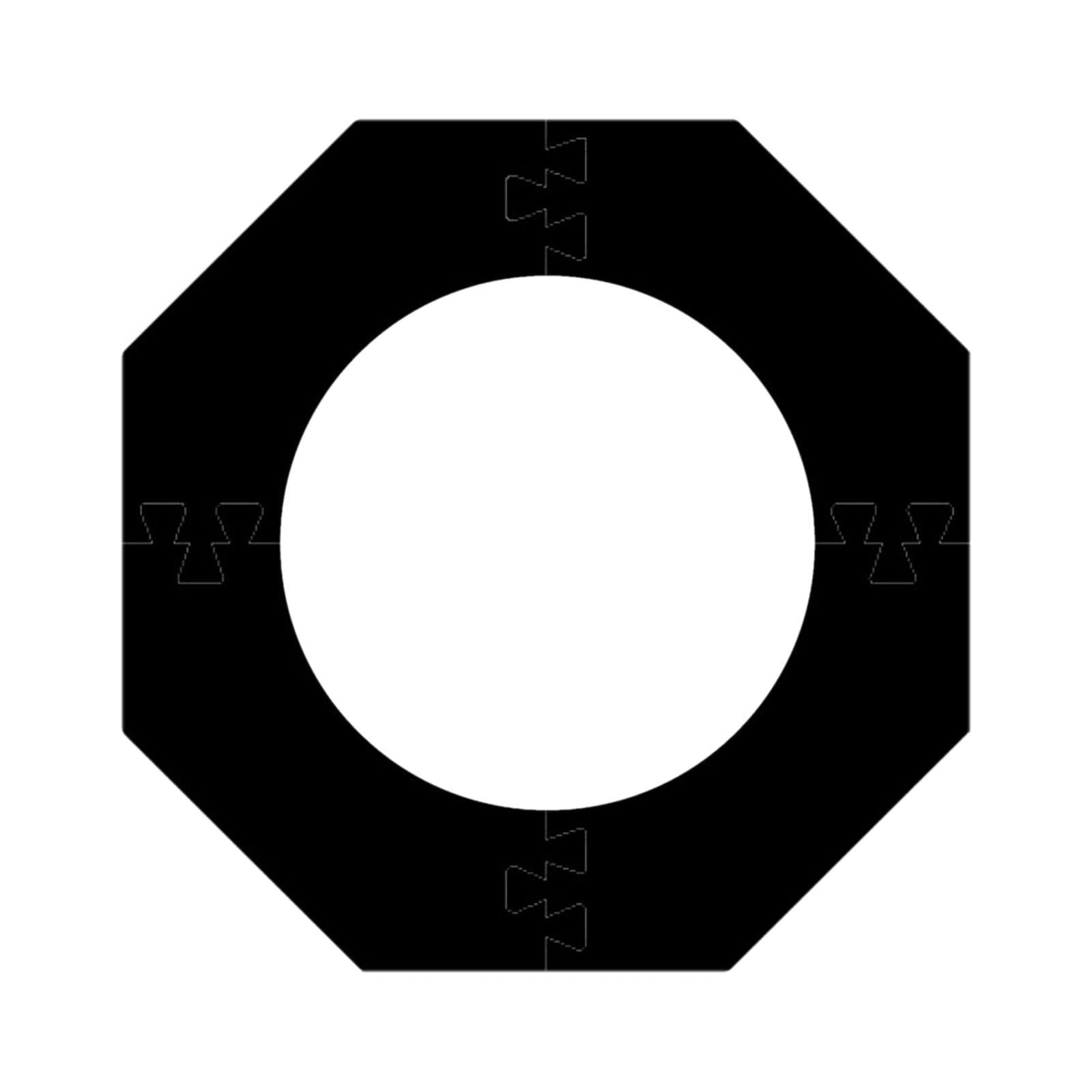 Protector De Pared Envolvente Para DianaTablero De Dardos De Empalme, Tablero De Dardos Redondo De Eva Anillo Envolvente Accesorios De Dardos