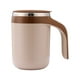thumbnail image 3 of Taza de café automezcladora, taza eléctrica automezcladora con asa para picnic en la oficina Rosa, 3 of 9