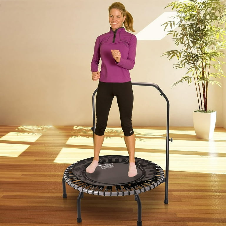 JumpSport 350i 39 Fitness Trampoline Handle Bar w 30 Adjustable Bungees