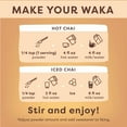 thumbnail image 2 of Waka Chai Tea Powder Traditional Chai Concentrate Sugar Free Unsweetened 195 Servings, 2 of 8