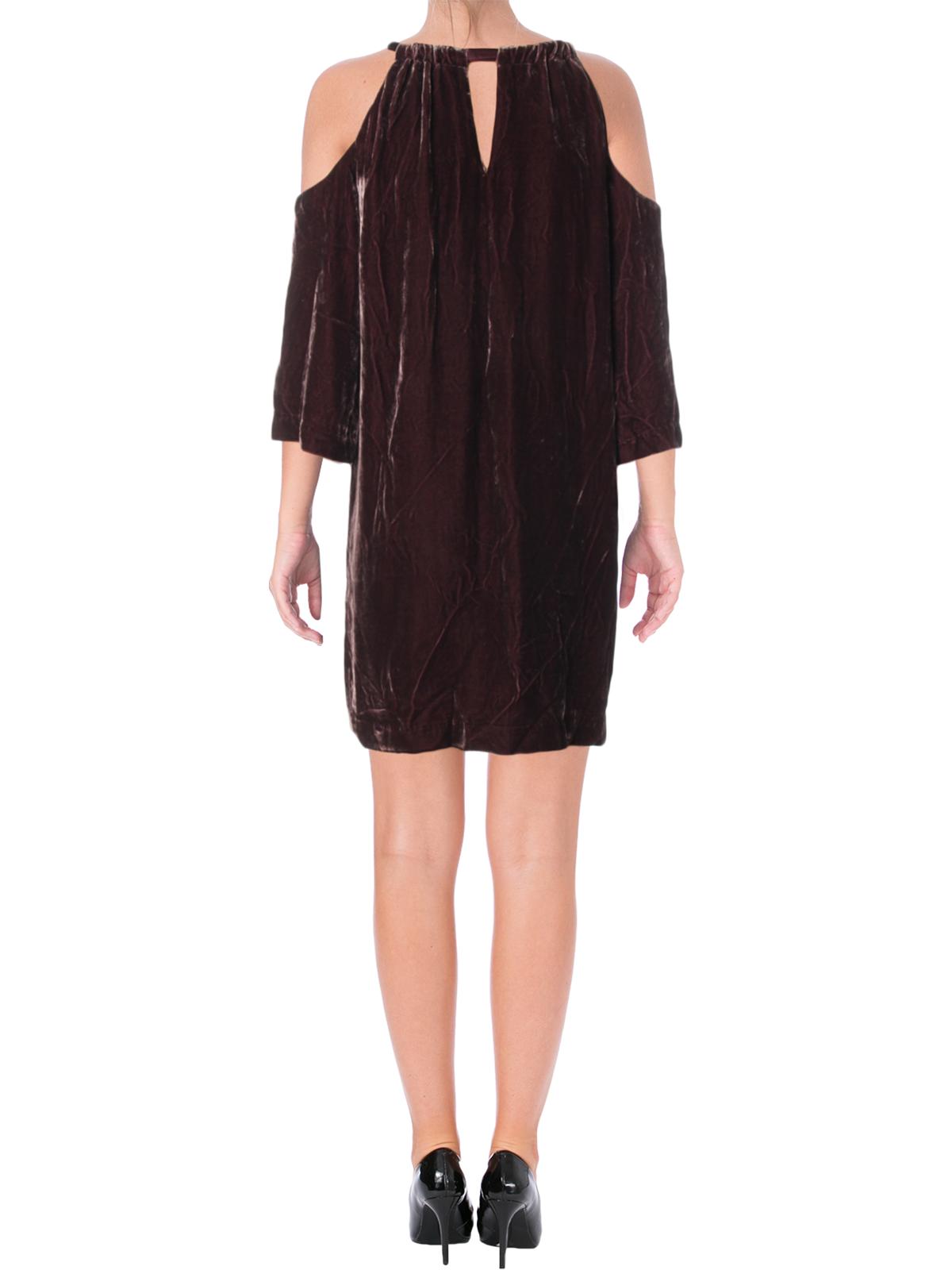 trina turk velvet dress
