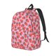 thumbnail image 1 of Disketp Strawberry Mochila de Lona Estampada, Mochila Escolar de Viaje Ligera para Estudiantes y Portátil-Medium, 1 of 5