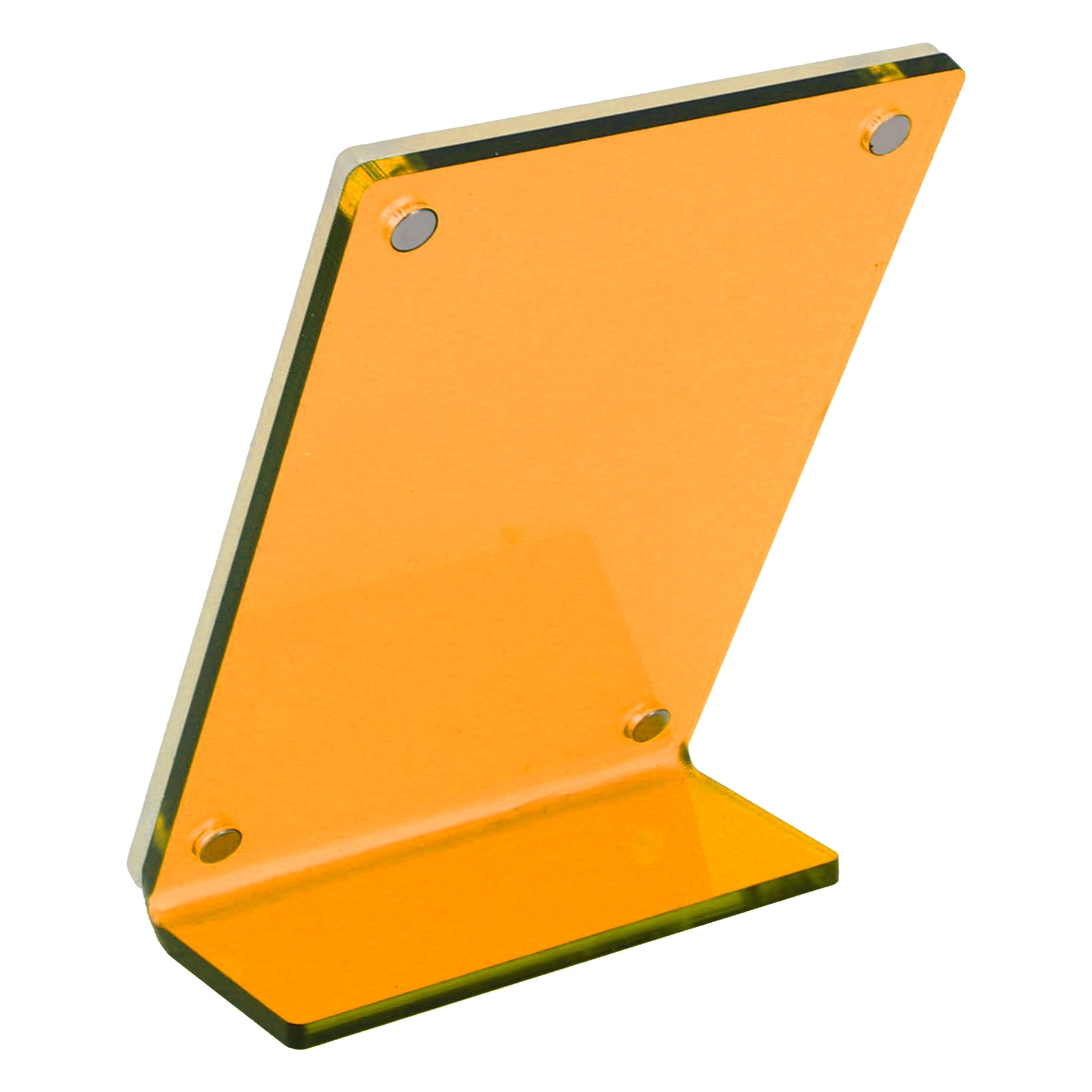 Acrylic Picture Frame 3Inch Display Stands Sign Holder Photo Slanted