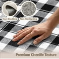 thumbnail image 6 of ODIKA 3'x5' Washable Accent Rug Under Checkered Farmhouse Vintage Tartan Border Doormat Plaid Flowing Dynamic for Bedside, Nursery Room, Pet Friendly & Non-Shedding, 6 of 7