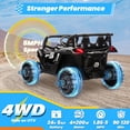 thumbnail image 3 of Joyracer 24 Volt Ride on Toys with Remote, 4WD Power UTV Wheels with 800W Motors, Bluetooth, Spring Suspension, LED Light, 3 Speeds, Black, 3 of 10