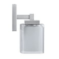 thumbnail image 6 of Aspen Creative 62325, Bathroom Vanity 1 Lights Fixture 4-1/4"W x 9"H x 5-3/4"E. Satin Nickel Finish, Bulb Not Included, 6 of 8
