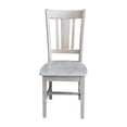 thumbnail image 4 of International Concepts San Remo Splatback Chair in Washed Gray Taupe, 4 of 7