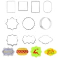 thumbnail image 2 of Cookie Cutter Set Cookie 10 Piece Set of Cookie Cutters Shaped Cookie Non Stick Dough Stainless Baking Cookie Cutting Tool Biscuit Mold, Baking Cutter, Pastry Mold, Dough Cutter, Stainless Steel Cook, 2 of 5