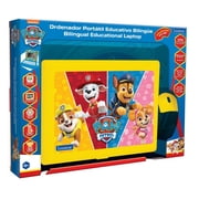 Lexibook - Paw Patrol - Bilingual and Educational Laptop English/Spanish - Toy for Children, 170 Activities to Learn, Play Games and Music, Large Screen -