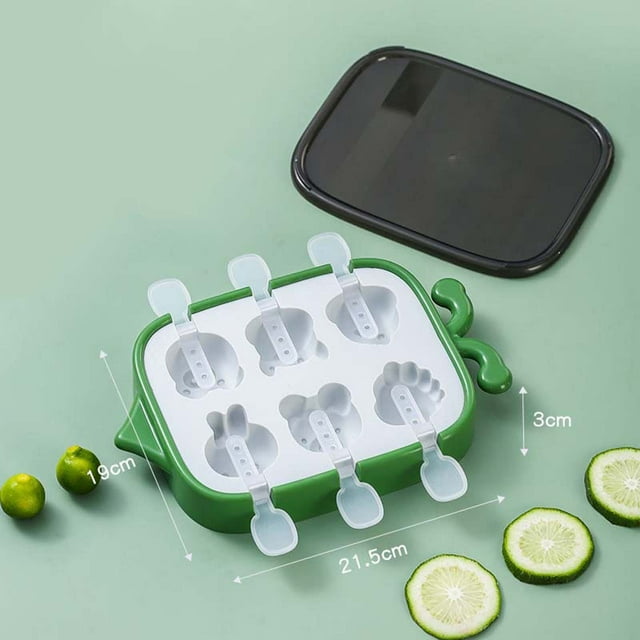 Moules Réutilisables pour Popsicles et Crème Glacée pour Gâteries et Collations Glacées Maison