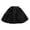 Black, variant on Women Petticoat 2 Adjustable Skirt Lace Short Underskirt For Dress, Black