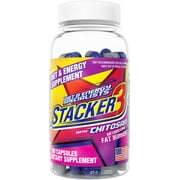 Stacker 3 Weight Loss Pills 100 Ct with Chitosan | Appetite Suppressant for Weight Loss | Metabolism Boosting | Weight Loss Pills for Women and Men | Diet Pills