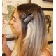 thumbnail image 2 of Camila Paris AD825/2 Peine lateral para el cabello francés, pequeño y curvo, concha de tortuga, peines para el cabello con torcedura francesa, pinzas para el cabello decorativas de sujeción fuerte par, 2 of 5