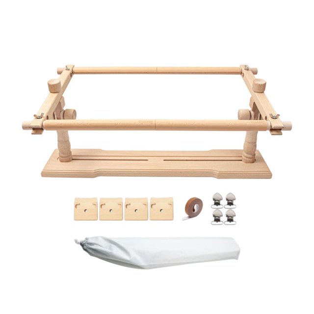 Cross Stitch Frame Scroll Rotation Cadeaux Quilting Multifonction Réglable Croix