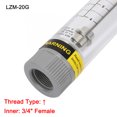 thumbnail image 4 of ZheElen Accurate Measurement ForFlow Meter Tubular Liquid Water Meter Small Size LZM-20G, 4 of 6