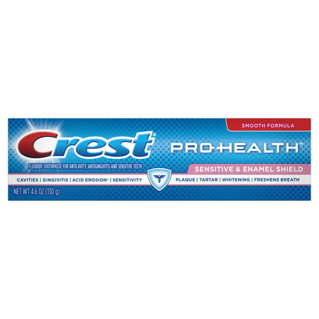 Crest Pro-Health Sensitive & Enamel Shield Toothpaste, 4.6 (Best Toothpaste For Sensitive Teeth And Gums)