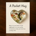 thumbnail image 4 of Wings of Comfort:Hummingbird Pocket Hug,Mini Heart-Shaped Memorial Token with Comfort Card,Inspirational Keepsake for Friends Family & Loved Ones(#01), 4 of 4