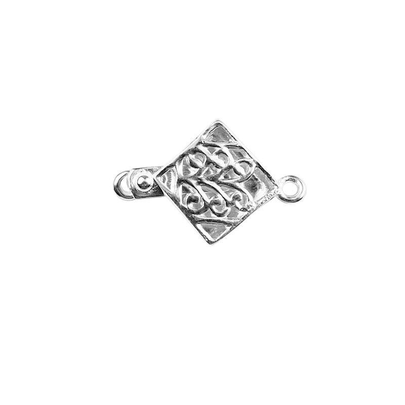 Sterling Silver 5 Strand Filigree Bracelet Necklace Box Clasp Rec