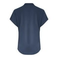 thumbnail image 5 of T-Shirts Femmes Lot Mode Décontractée Col en V Manches Courtes Haut T-Shirt - Hontri, 5 of 5