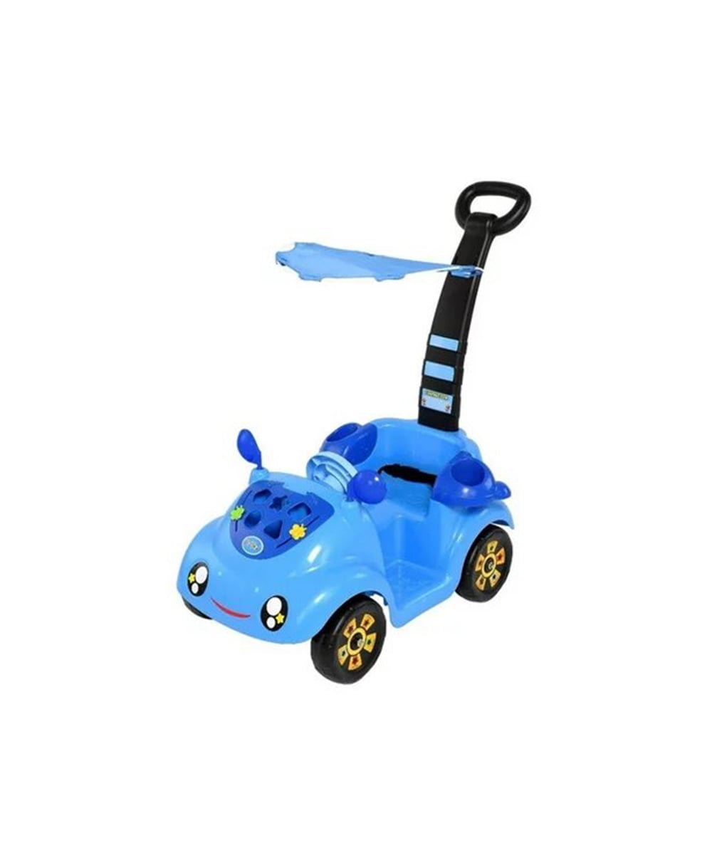 Carro Montable Para Niños Mini Móvil C/Bastón Y Techo