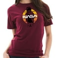 thumbnail image 3 of Plus Size NASA Rock Astronaut Designed Unisex Cotton Vintage Short Sleeve T-Shirt - Vintage Brick 3XL, 3 of 4