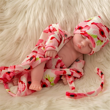 

Zeceouar Toys for Boys Girls Realistic Reborn Baby Dolls 10in Lifelike Newborn Baby Sleeping Dolls with Pajamas Set Birthday Christmas Gifts for Teens Boys Girls Toddlers Kids 3+