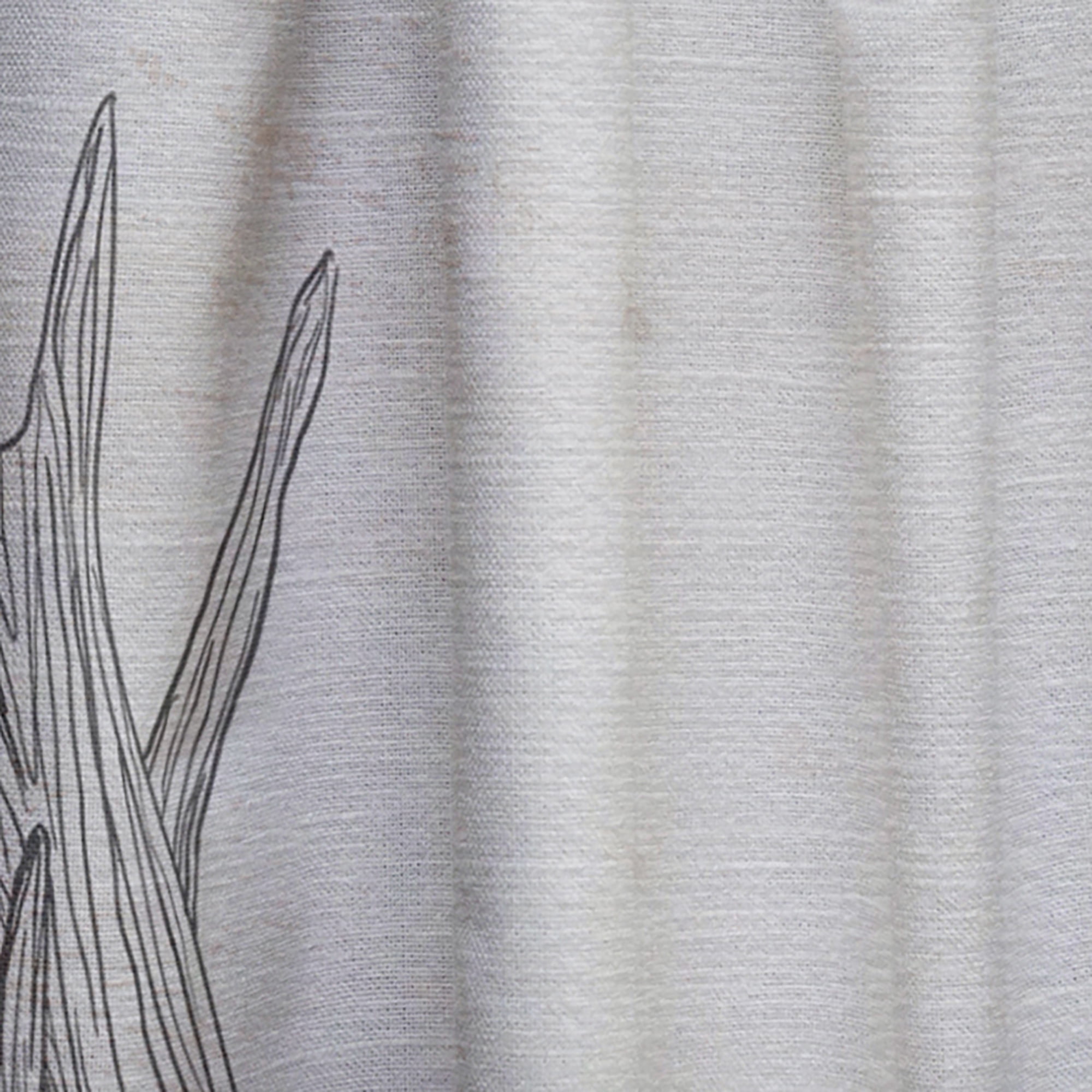 Designart 'Beautiful and Wild Deer IV' Farmhouse Curtain Panel