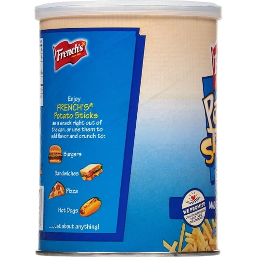 (12 pack) French's Kosher Original Potato Sticks, 5.0 oz Can