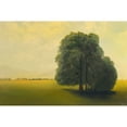 thumbnail image 2 of Marmont Hill Green Fields and Lone Tree Painting Print on Wrapped Canvas, 2 of 5