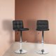 thumbnail image 1 of Bancos de Barra Cómodos Giratorios Ajustables HOMEMAKE FURNITURE BEGONIA Negro, 1 of 7