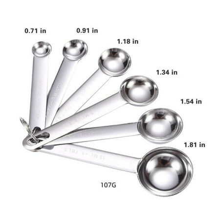 

Promotions! 6/7pcs Stainless Steel Measuring spoons Multi Purpose Spoons/Cup measuring cup Measuring Spoon Tools Baking Accessories