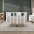 thumbnail image 3 of Dream On Me Synergy 5-in-1 Convertible Crib, White, 3 of 11
