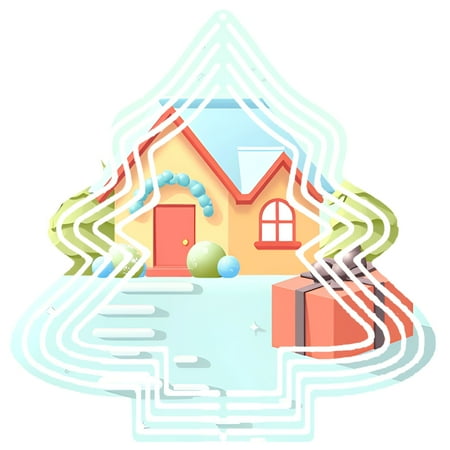 Colorful Metal Hanging Christmas Tree Wind Decorations – Stylish Garden Spinners with Festive Patterns for Yard and Garden Decor Colorful Metal Hanging Christmas Tree Wind Decorations – Stylish Garden Spinners with Festive Patterns for Yard and Garden Decor